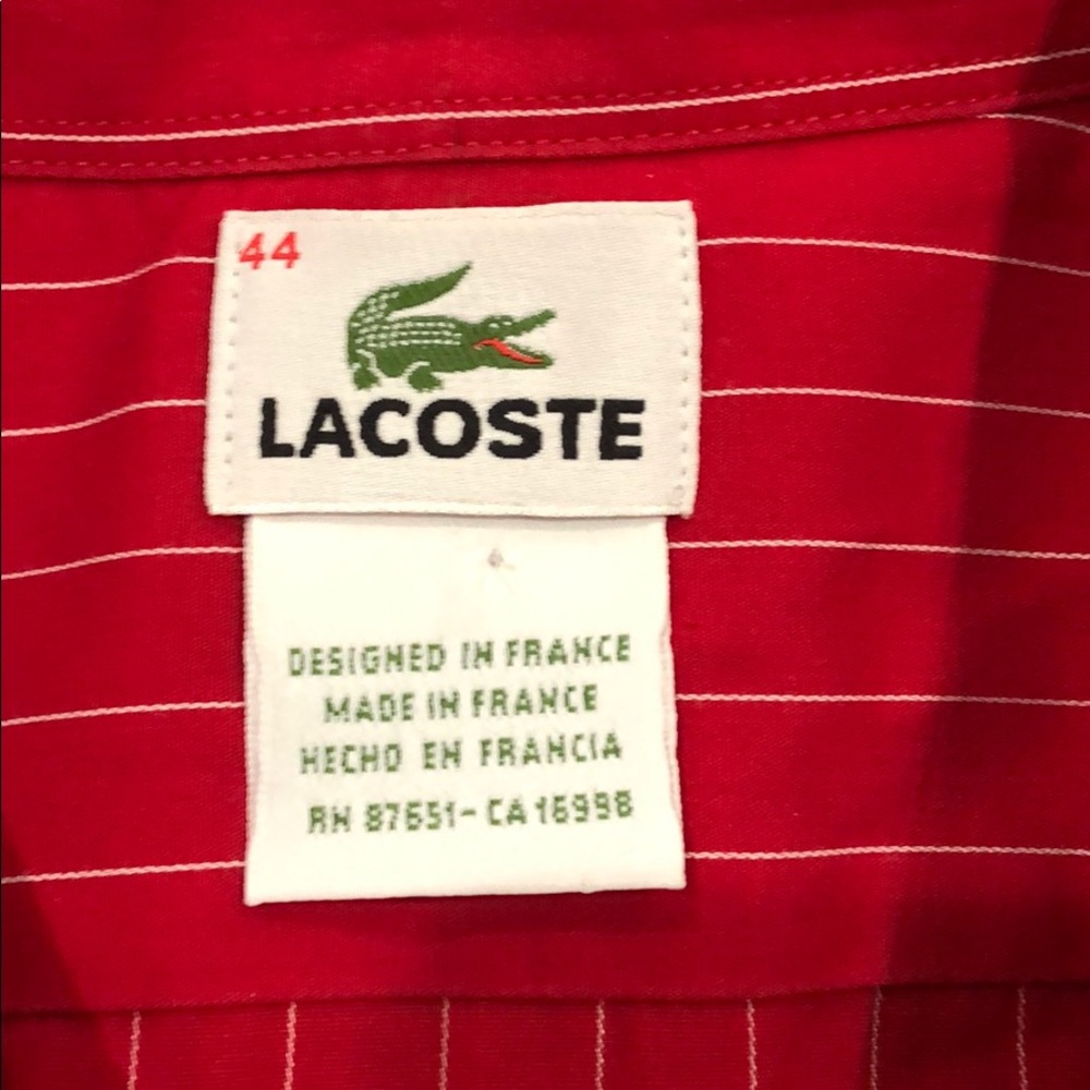 ⭐️Lacoste Button Up - Picture 6 of 7